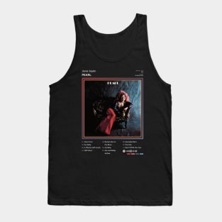 Janis Joplin - Pearl Tracklist Album Tank Top